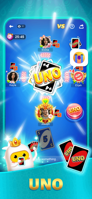 TopTop UNO 游戏画面